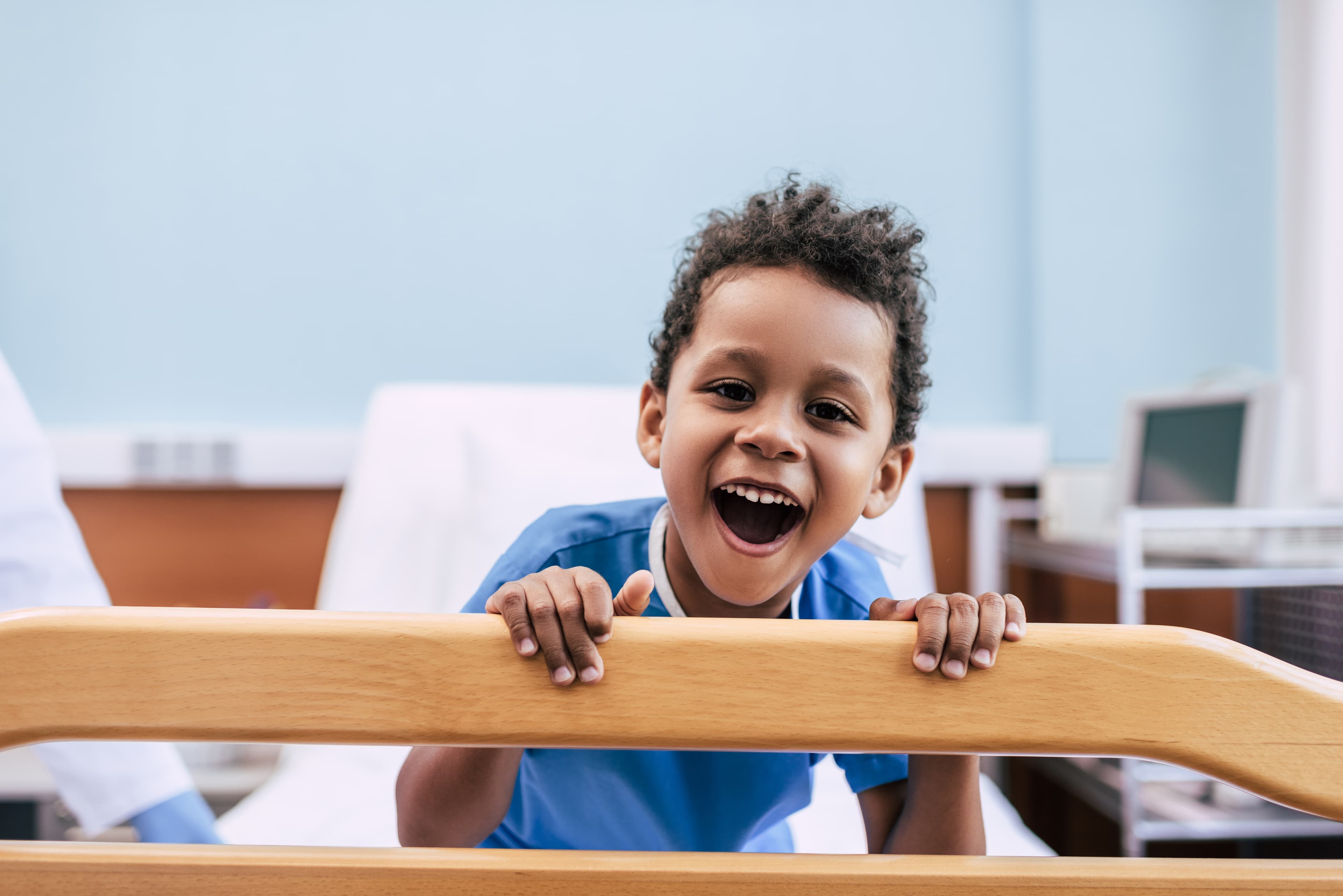 Children receiving care at Kalos Specialist Children's Hospital